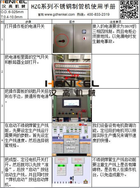 不銹鋼制管機使用說明